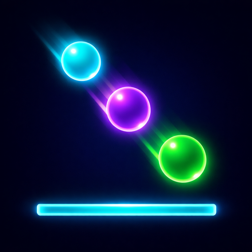 Neon Fall - Entertainment app icon